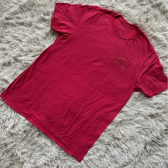 Quiksilver Vibrant Red Tee - Picture 1 of 2
